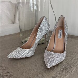 Steve Madden Silver Women's Heels
